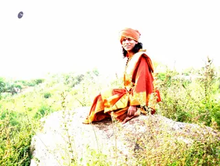 At Pavalakundru Tiruvannamalai - Swamiji Thiruvannamalai 12.7.03.jpg