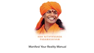 Manual - Manifest Your Reality