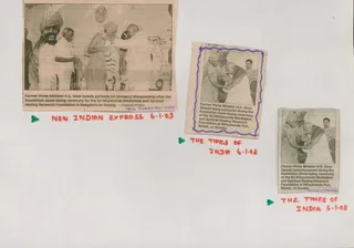 Article Published on 06 January 2003 in The New Indian Express and The Times Of India English Newspaper