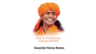 Manual - Swamiji Homa Notes