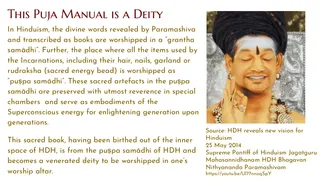 1996 - Puja Manual Handwritten by HDH