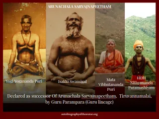 Kailasa Paramparagatha Arunagiri Yogishwara Adi Arunachala Sarvajnapeetha Samrajyam