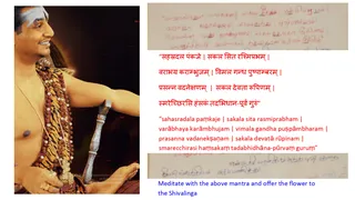 1996 - Puja Manual Handwritten by HDH