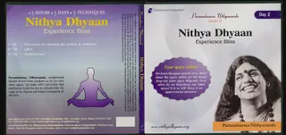 Video DVD - Nithya Dhyanam-Experience Bliss-Your space within,Day-2