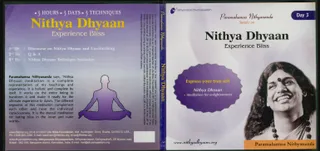 Video DVD - Nithya Dhyanam-Experience Bliss-express your true self,Day-3