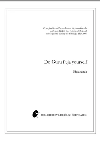 Do Guru Puja Yourself (5th Edition) (Book)