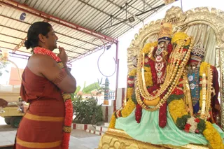 Rajarajeshwari Brahmotsav Flag Hoisting - IMG_0285.jpg