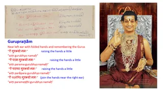 1996 - Puja Manual Handwritten by HDH