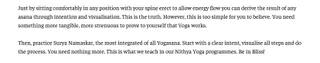 Article - Yoga: Intense Enthusiasm