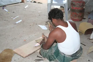 Swamiji-Supervising-The-Metal-Carving-Work - IMG_1935.JPG