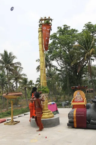 Flag-Hoisting - 25April2020_Chithirai Brahmotsavam flag hoistingIMGL0133.JPG