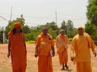 Ramakrishna Mutt Swamis Visit Ashram - 5--DSC00327.JPG