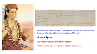 1996 - Puja Manual Handwritten by HDH