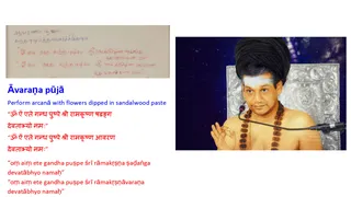 1996 - Puja Manual Handwritten by HDH
