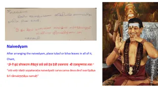1996 - Puja Manual Handwritten by HDH