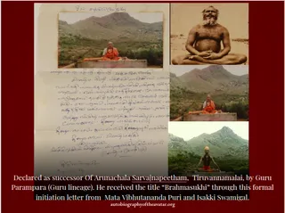 Kailasa Paramparagatha Arunagiri Yogishwara Adi Arunachala Sarvajnapeetha Samrajyam