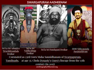 Kailaasa Paramparagatha Suvarnapeetha Sarvajnapeetha Swargapuram Samrajyam