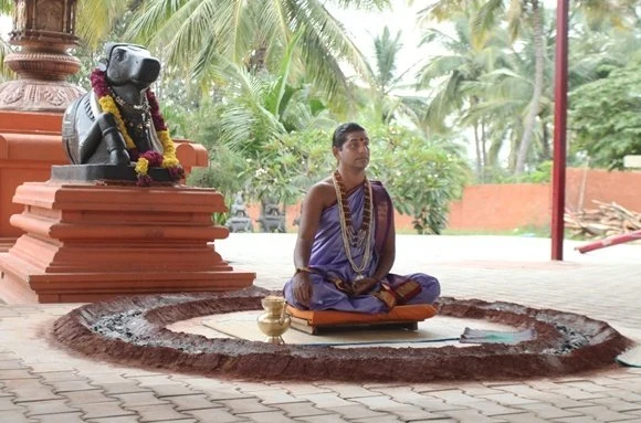 Paramahamsa Nithyananda in Pancha Tapas to heal the world from negativity and to elevate human consciousness towards self-realization