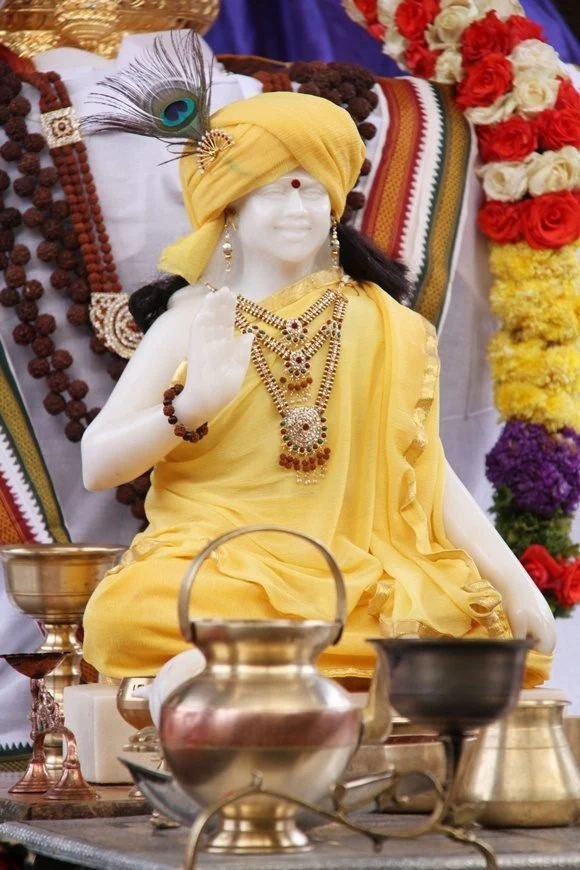 Pratyaksha moorthi of Paramahamsa Nithyananda in Bidadi temple