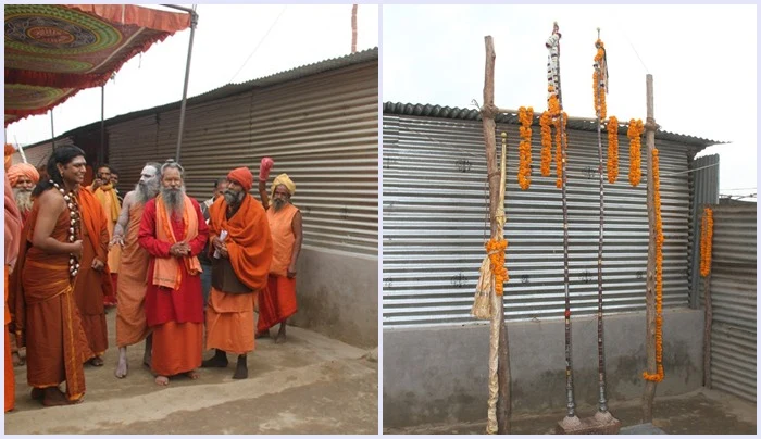The sacred Stamba at Nirvani Peeta