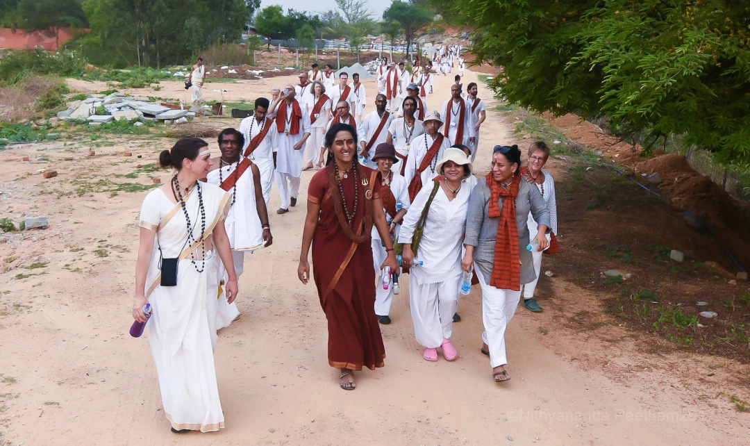 Campus Tour - the Scenic walk up to Sacred Arts Univercity Campus