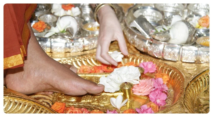 Morning PadhaPuja