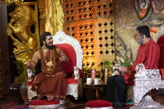 Happiness is actually an alchemy process in us, independent of any external happening. - H.H. Paramahamsa Nithyananda