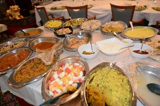 Maheshwara Pooja offerings
