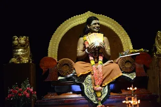 Launch of comic book series, "Avatar" with drawings from Nithyananda Gurukul students