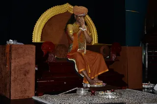 Pada puja ends