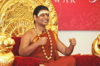 "Please understand, always the transformation comes quantum, not step-by-step"