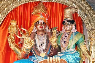Lord Shiva and Devi Meenakshi