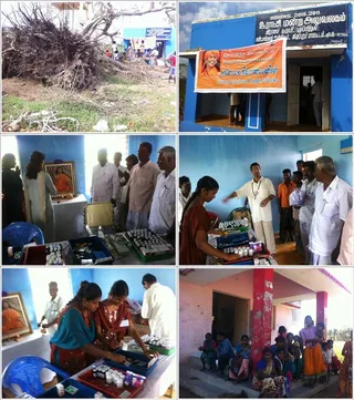 Medical camp in Veeranam, Thandamangalam area...