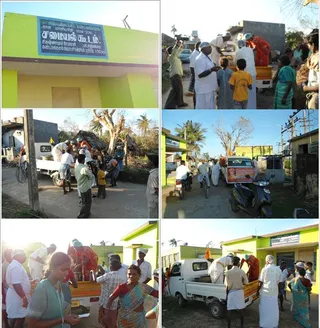 Anna dhaan at Krishnapuram area...