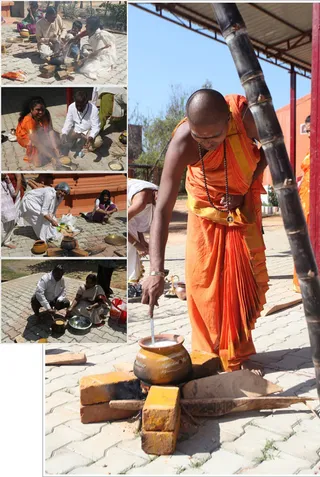 Pongal preparation in progress...
