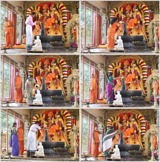 Lingabisheka is open for the public to do on their own hands...