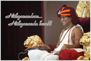 Nithyanandam... Nithyananda here!!! Dial The Avatar Session starts...