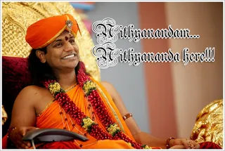 Nithyanandam... Nithyananda here!!! Dial The Avatar Session starts...