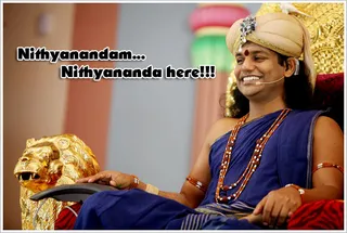 Nithyanandam... Nithyananda here!!! Dial The Avatar Session starts...
