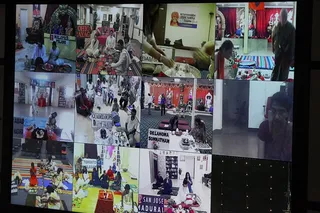 International centers Participate via 2-way video conferencing and having Nayana Deeksha