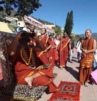 Swamiji Paramahamsa Nithyananda in Rishikesh