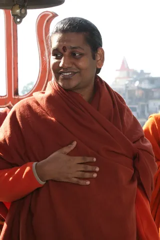 Paramahamsa Nithyananda at the Kailaasa Niketan Temple