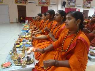 Arati to Swamiji