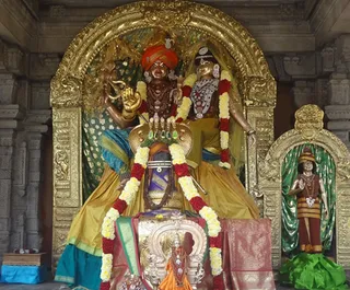 Bidadi Nithyanandeshwara Temple sanctum