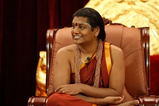 Swamiji Paramahamsa Nithyananda Listens to an Inner Awakening participant