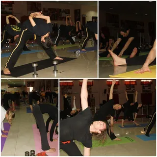 Morning Nithya Yoga for the Inner Awakening Delegates