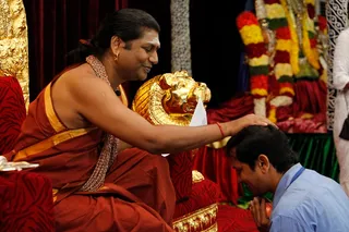 Kalpataru blessings from the divine hands of Paramahamsa Nithyananda
