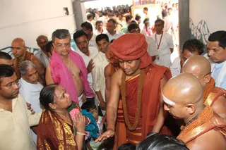 Paramahamsa Nithyananda offers his consolation to the family of Sri Rishi Prabhakar