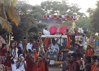 Starting of the Procession