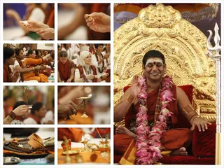 Padapuja in Progress